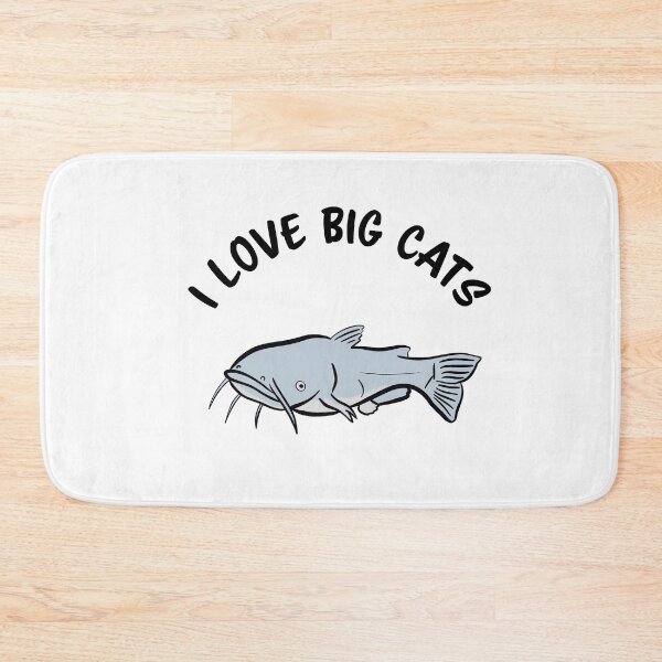 Item preview, I love big cats catfish fishing shirt designed and sold by wdyoungblood.