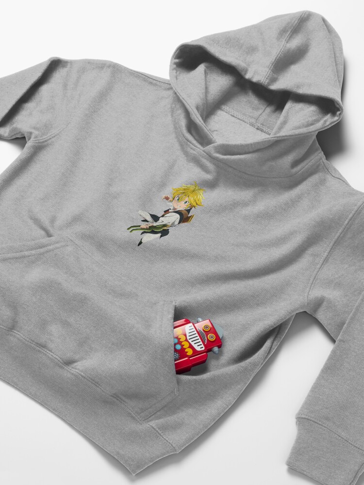 Alternate view of Meliodas Inspired T Shirt - Meliodas t-shirt - Meliodas t shirt - Meliodas Mug - Meliodas Brother Kids Pullover Hoodie