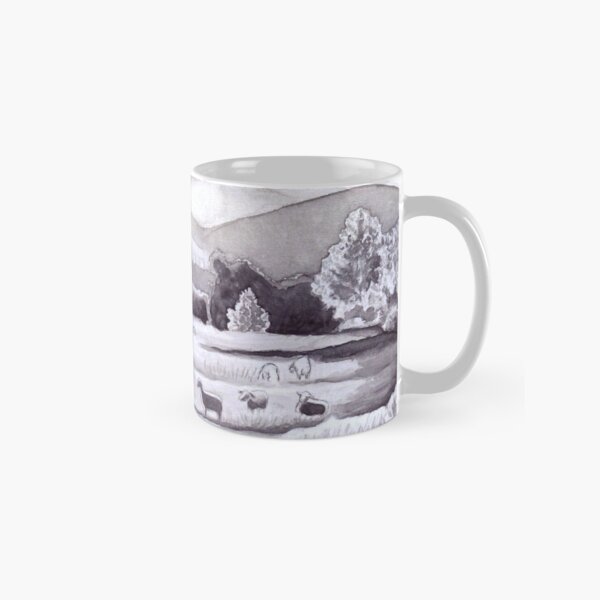Countryside Charming Sheep in Ibiza Classic Mug
