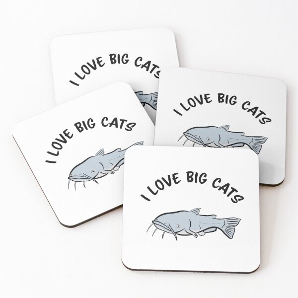 Item preview, I love big cats catfish fishing shirt designed and sold by wdyoungblood.