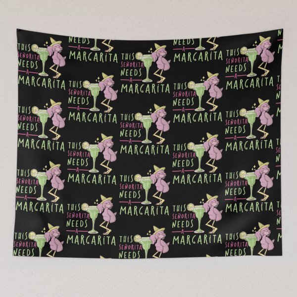 Item preview, This Señorita Needs a Margarita Shirt for Happy Hour, Cinco De Mayo Party, Pink Flamingo Lovers, Margarita Cocktail Lovers Gift designed and sold by fatamyfan1.