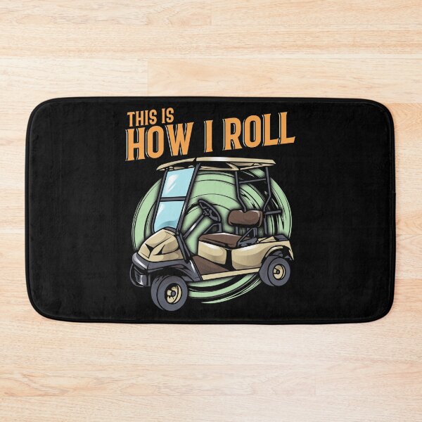 Item preview, Funny This Is How I Roll Golf Cart Pun Golfer designed and sold by perfectpresents.