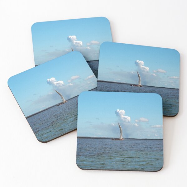 Item preview, Sailboat Horizon Seascape Cloudy Sky designed and sold by worldways.