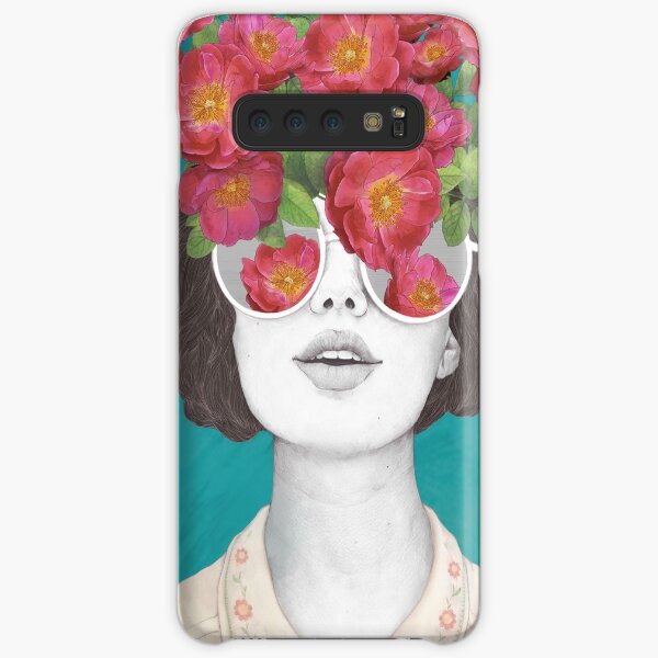 The optimist // rose tinted glasses Samsung Galaxy Snap Case