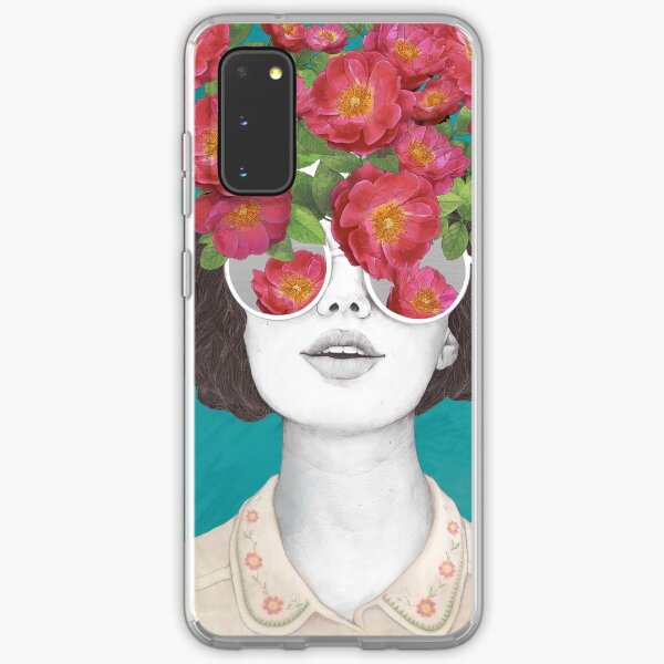 The optimist // rose tinted glasses Samsung Galaxy Soft Case
