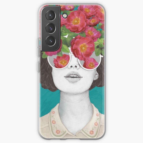 The optimist // rose tinted glasses Samsung Galaxy Soft Case