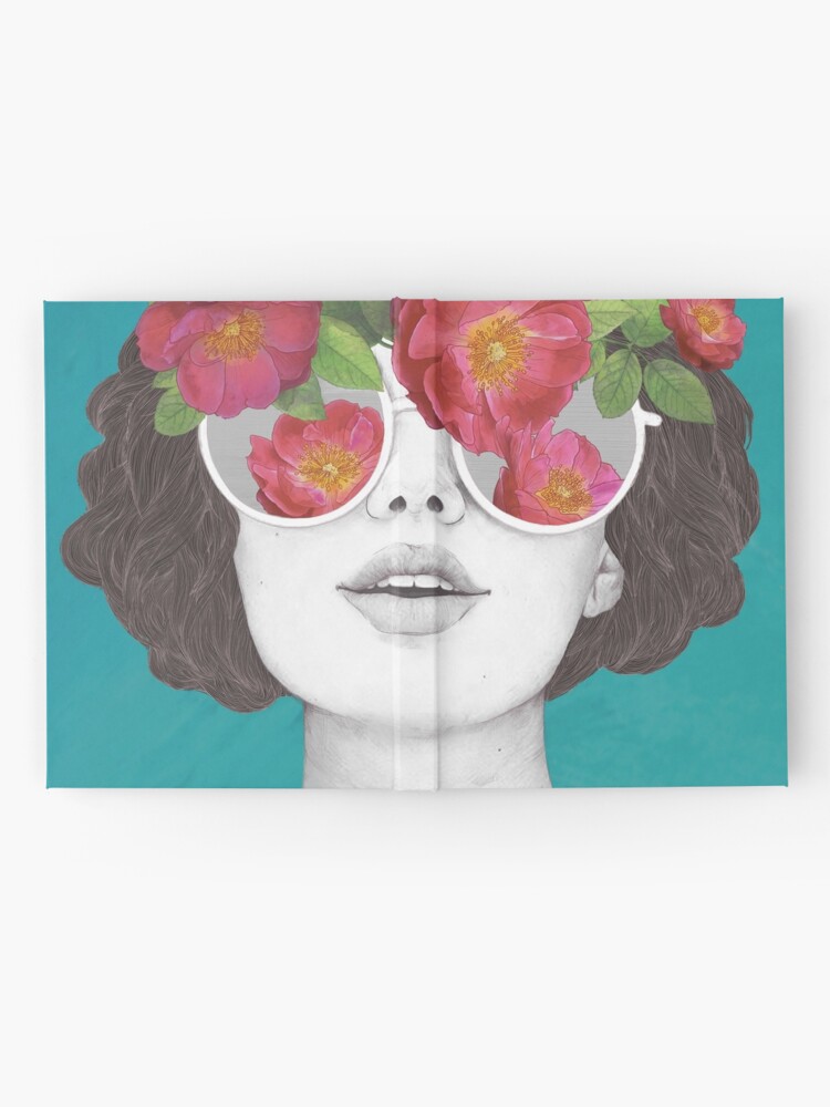 Alternate view of The optimist // rose tinted glasses Hardcover Journal