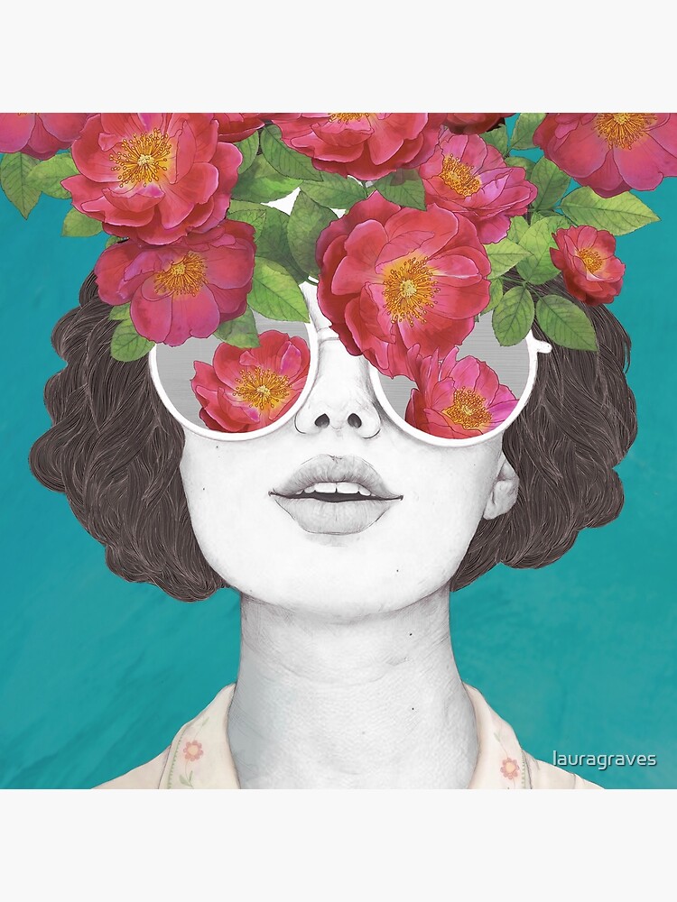 Der Optimist // Rose getönte Brille von lauragraves