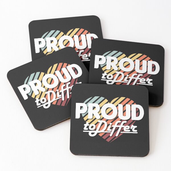 Item preview, Proud to differ designed and sold by Cutebutfunny.