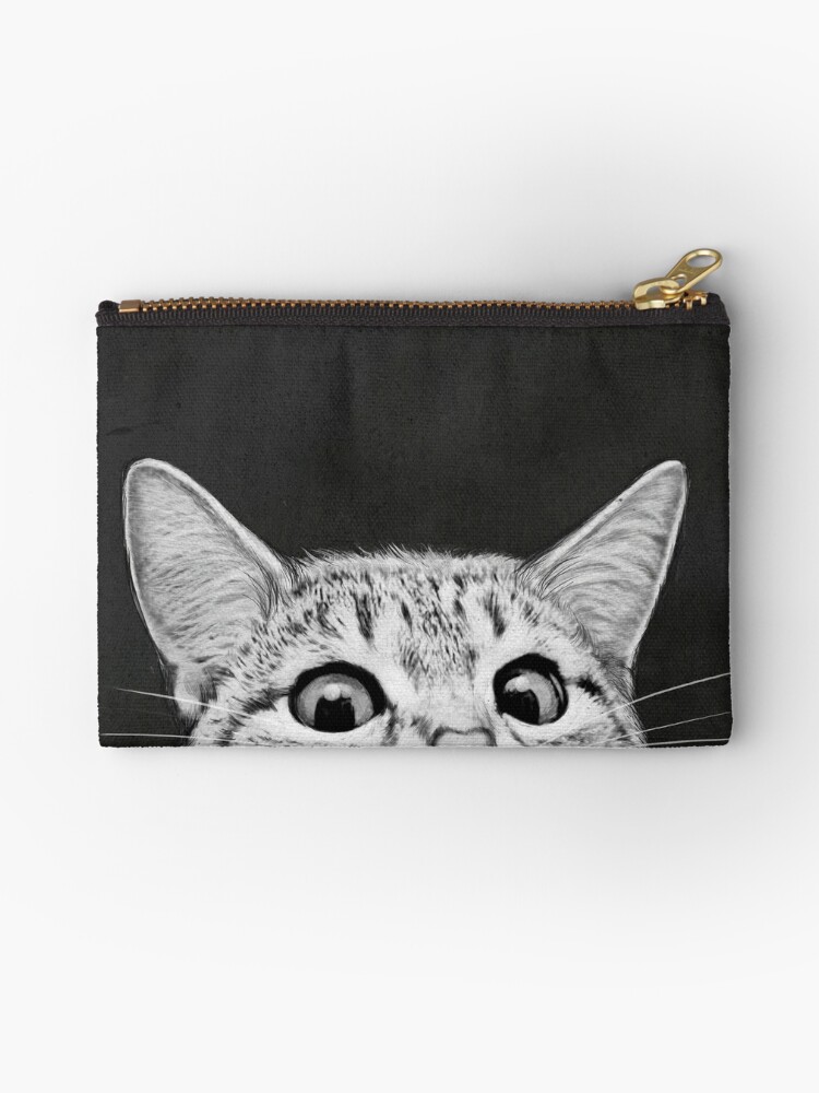 Zipper Pouch, You asleep yet? designed and sold by lauragraves