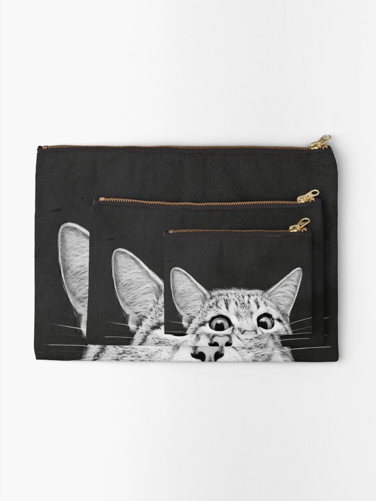 Thumbnail 2 of 4, Zipper Pouch, You asleep yet? designed and sold by lauragraves.
