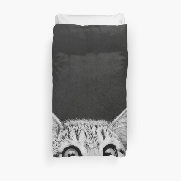You asleep yet? Duvet Cover