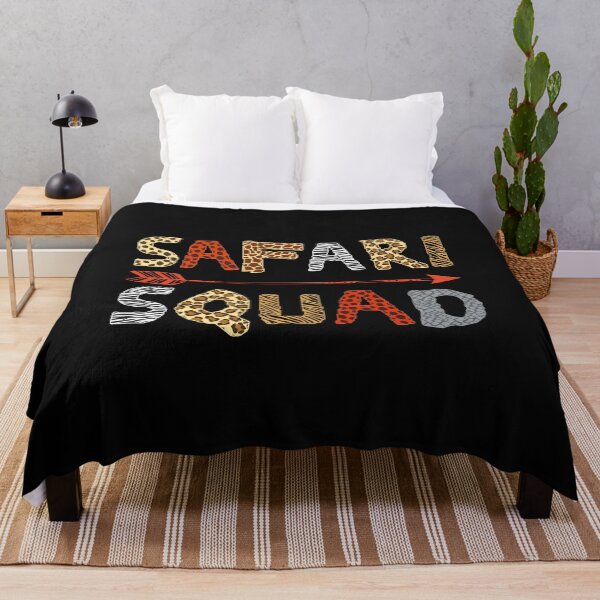 Item preview, Safari Squad Funny African family vacation matching trip outfit with zebra and cheetah pattern designed and sold by alenaz.