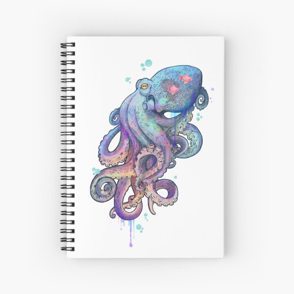 octopus  Spiral Notebook