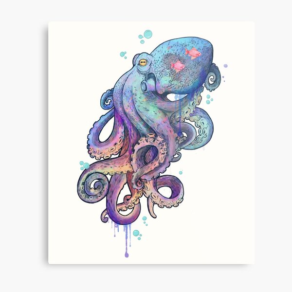 octopus Metal Print