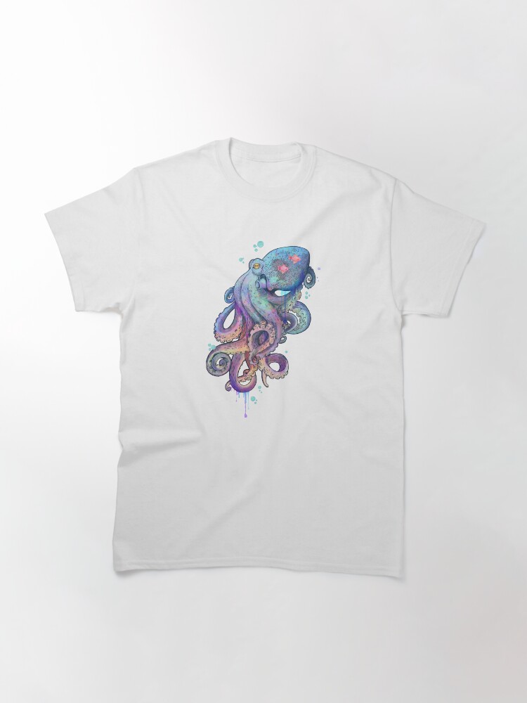 Thumbnail 2 of 7, Classic T-Shirt, octopus designed and sold by lauragraves.