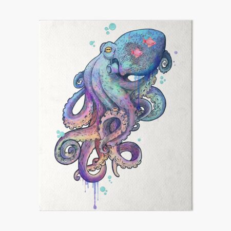 octopus  Art Board Print