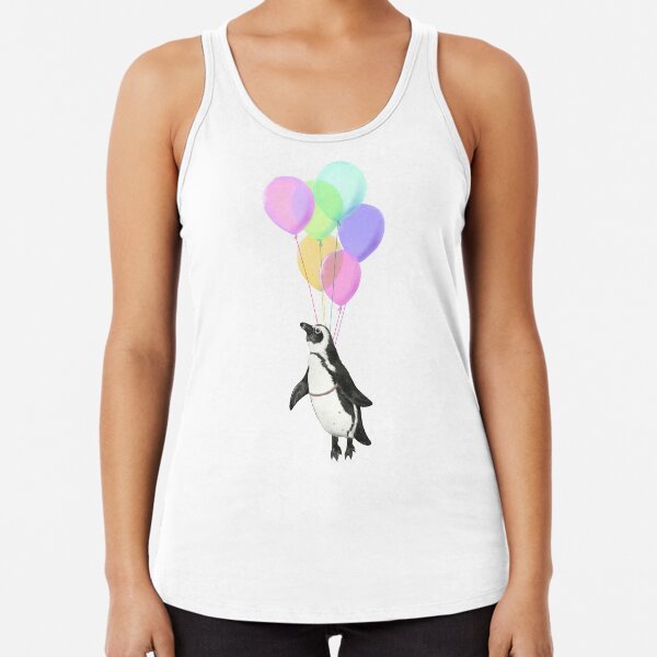 I can believe I can fly Racerback Tank Top