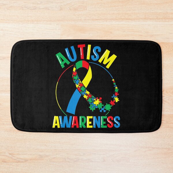 Item preview, Colorful Autism Awareness Day Puzzle Ribbon designed and sold by perfectpresents.