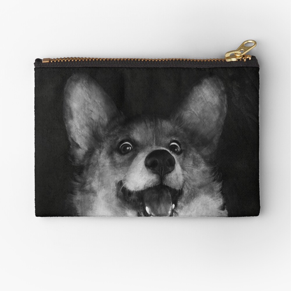 Sausage Fox Zipper Pouch