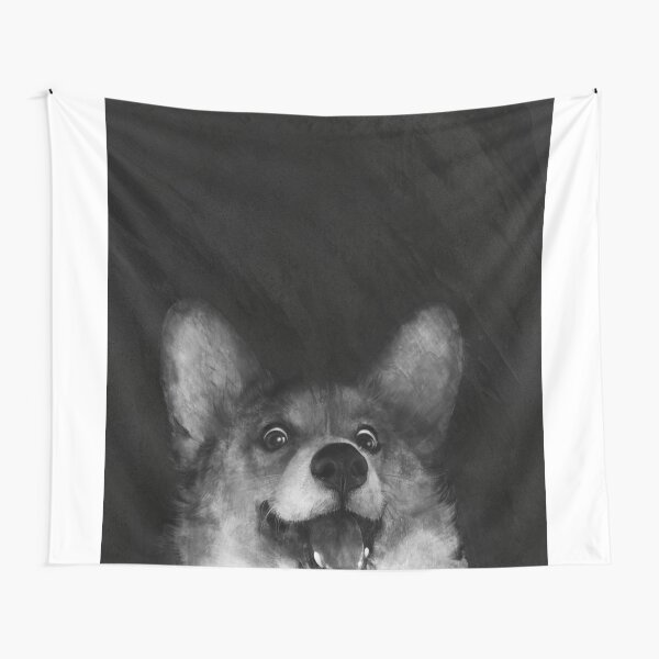 Sausage Fox Tapestry