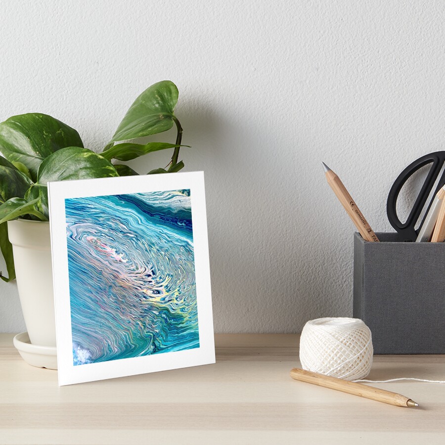 Tsunami Art Board Print