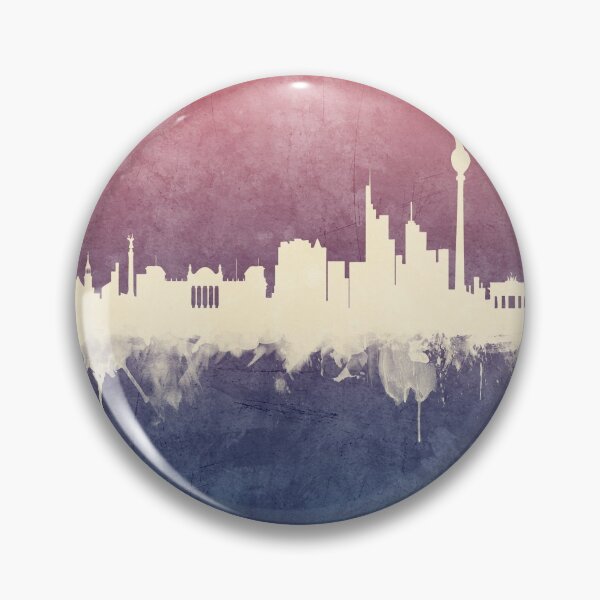 Aperçu de l'œuvre Berlin Germany Skyline créée et vendue par ArtPrints.