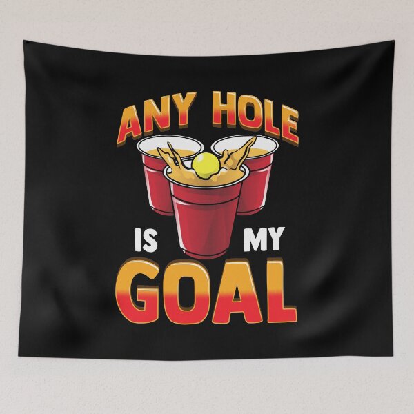 Item preview, Funny Any Hole Is My Goal Frat Beer Pong Beirut designed and sold by perfectpresents.
