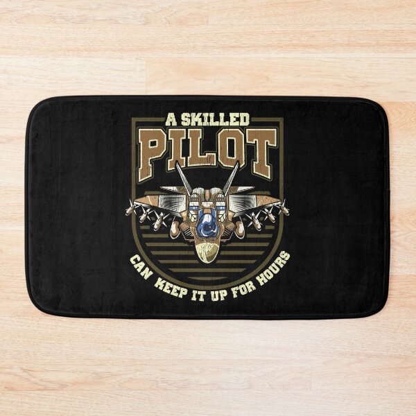 Item preview, A Skilled Pilot Can Keep It Up For Hours Jet Pun designed and sold by perfectpresents.