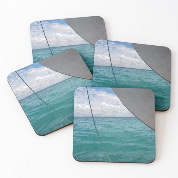 Item preview, Tropical Seascape from Sailboat Mozambique, Africa designed and sold by worldways.