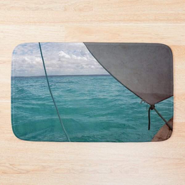 Item preview, Tropical Seascape from Sailboat Mozambique, Africa designed and sold by worldways.