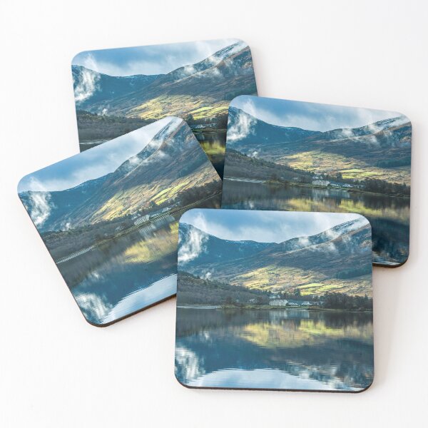 Item preview, Reflections on Loch Leven near Ballachulish Scotland in February. The clouds parted and this became the view!  designed and sold by Cameranick.