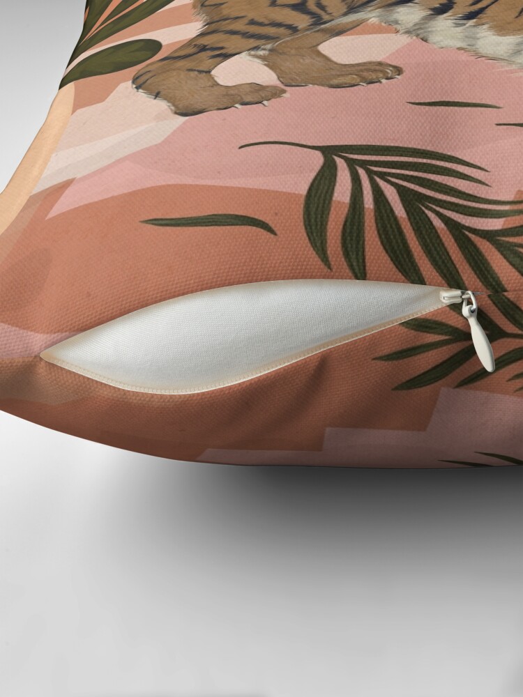Alternate view of Easy Tiger Throw Pillow