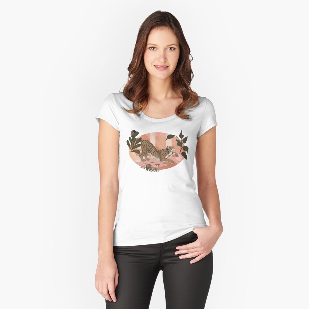 Item preview, Fitted Scoop T-Shirt designed and sold by lauragraves.