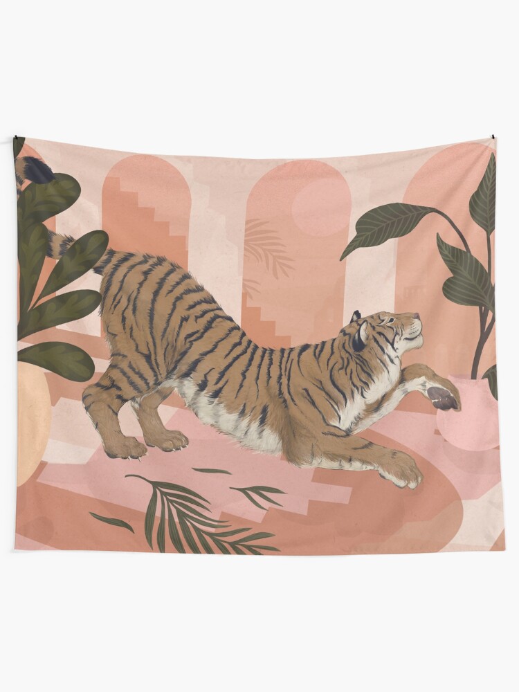 Alternate view of Easy Tiger Tapestry