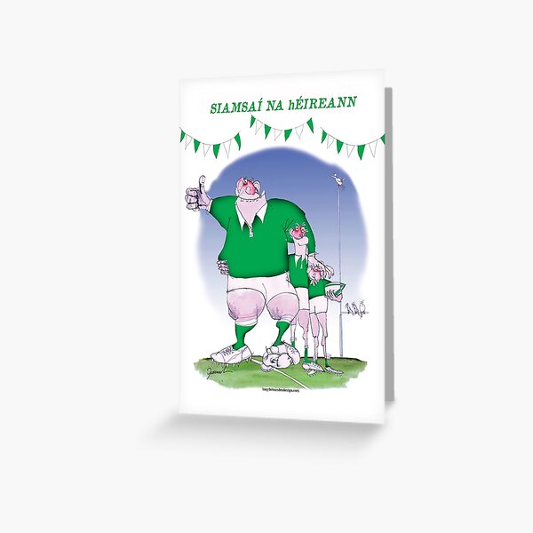 Irish Champions Greeting Card