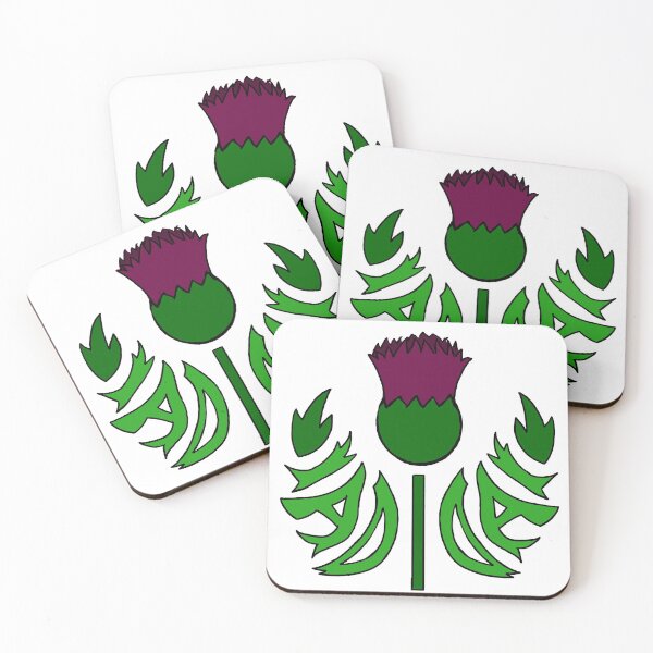 Item preview, iad, scottish gaelic pronoun thistle designed and sold by Niseag.