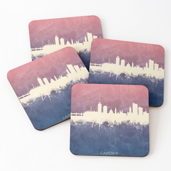 Item preview, Cardiff Wales Skyline designed and sold by ArtPrints.
