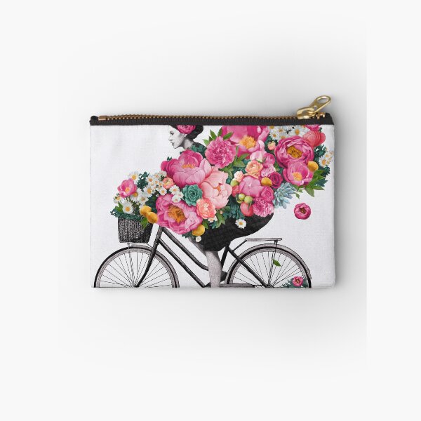 Item preview, floral bicycle  designed and sold by lauragraves.