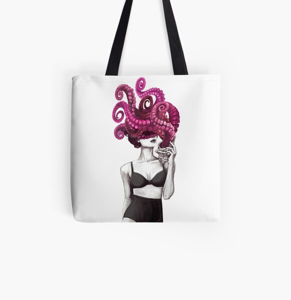 Ocean All Over Print Tote Bag