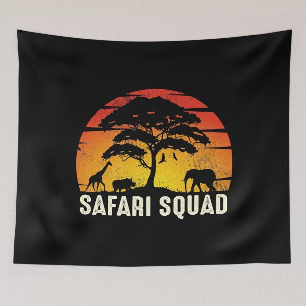 Item preview, Safari Squad African family trip matching family couples vacation outfit vintage designed and sold by alenaz.
