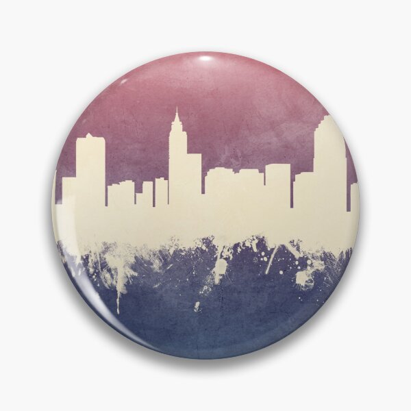 Item preview, Raleigh North Carolina Skyline designed and sold by ArtPrints.