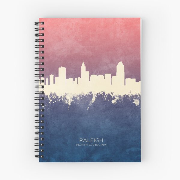 Item preview, Raleigh North Carolina Skyline designed and sold by ArtPrints.