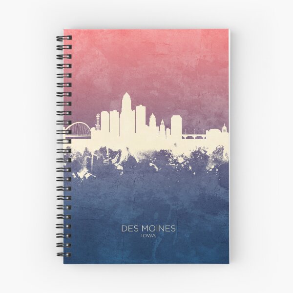 Item preview, Des Moines Iowa Skyline designed and sold by ArtPrints.