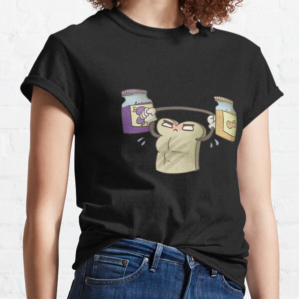 Pb Lover T Shirts Redbubble - peanut butter jelly time roblox id full