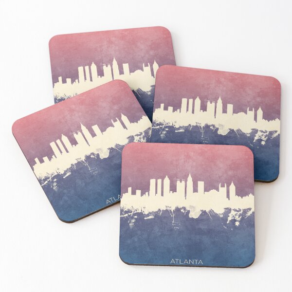 Item preview, Atlanta Georgia Skyline designed and sold by ArtPrints.