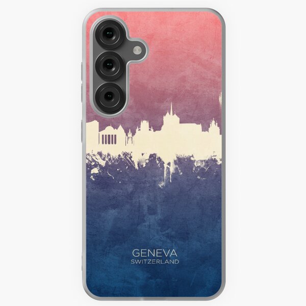 Item preview, Geneva Switzerland Skyline designed and sold by ArtPrints.