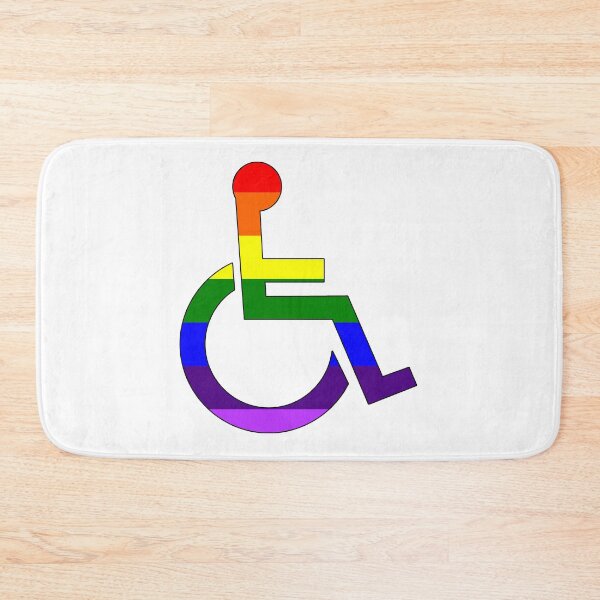 Item preview, Disabled LGBTQ Pride designed and sold by NatLeBrunDesign.