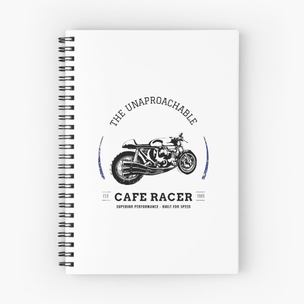 Item preview, CAFE RACER MOTORCYCLE Black designed and sold by CharlieCreator.