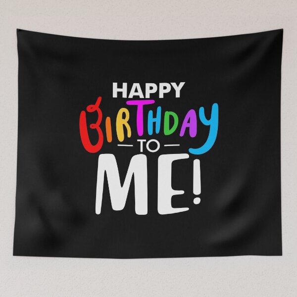 Item preview, Happy Birthday To Me graphic designed and sold by RedmonsDesigns.